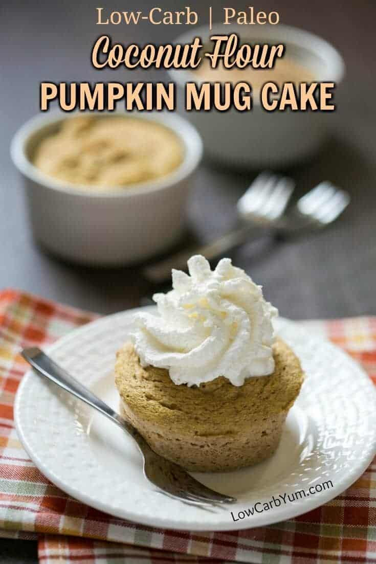 Low Carb Mug Cake Almond Flour
 Coconut Flour Paleo Pumpkin Mug Cake Gluten Free