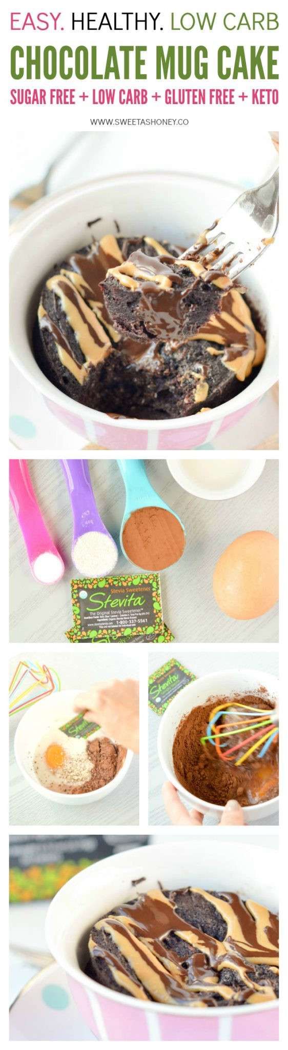 Low Carb Mug Cake Almond Flour
 Low Carb Chocolate mug cake with coconut flour Sweetashoney