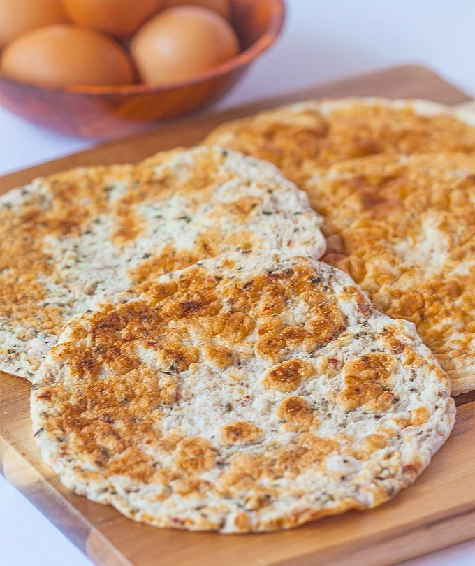 Low Carb Naan Bread Recipe
 3 Ingre nt Paleo Flatbread
