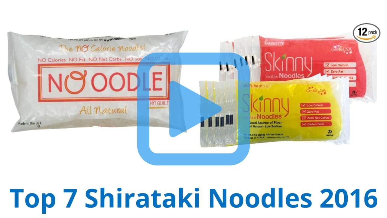 Low Carb Noodles Walmart
 Top 7 Shirataki Noodles of 2016