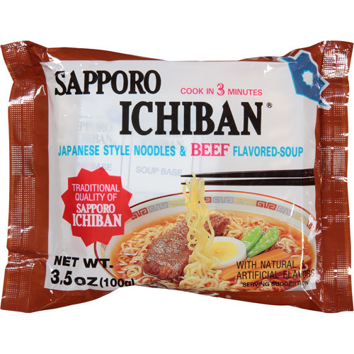 Low Carb Noodles Walmart
 Sapporo Ichiban Chicken Flavored Soup & Noodles 3 5 oz