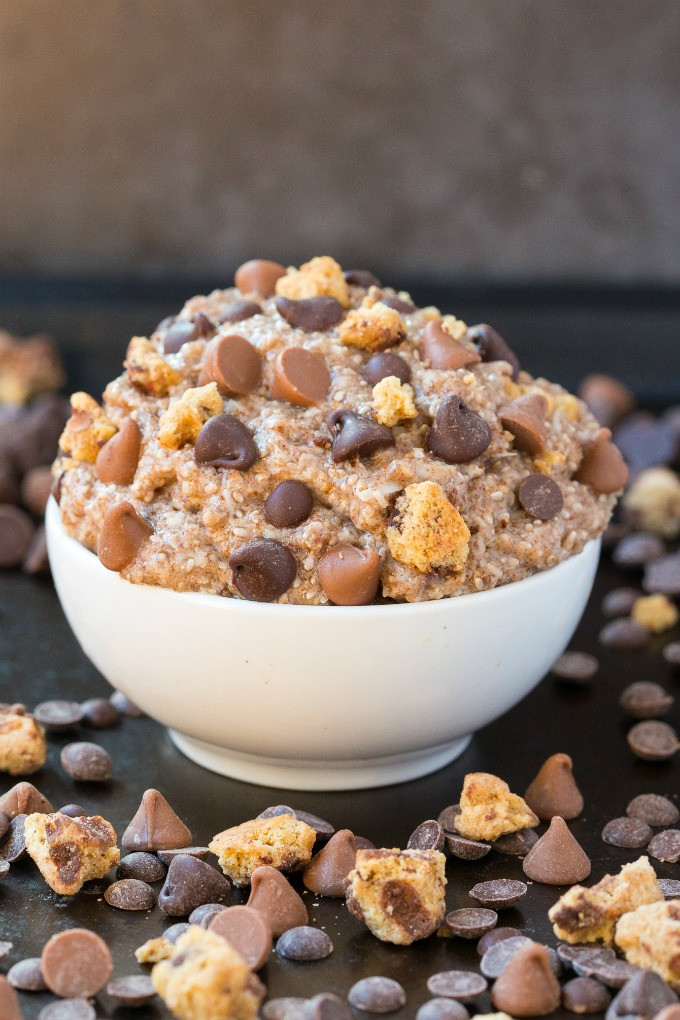 Low Carb Oats
 Healthy Low Carb Keto Chocolate Chip Cookie Dough Oatmeal