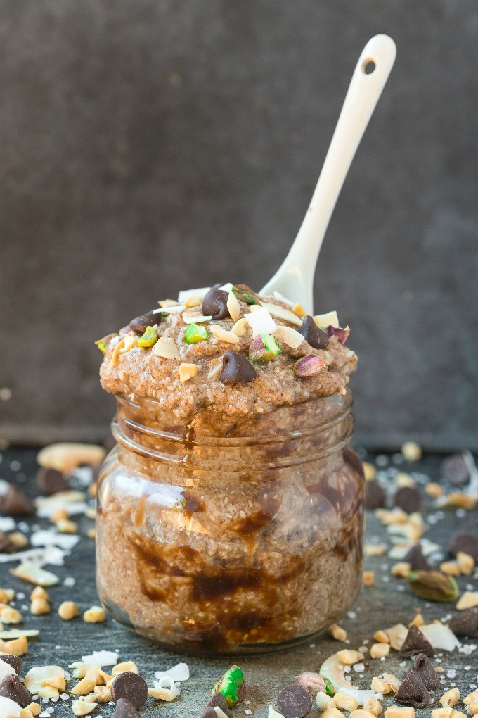 Low Carb Overnight Oats
 Low Carb Keto Overnight Oatmeal Paleo Vegan