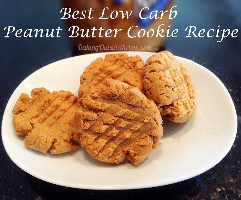 Low Carb Peanut Butter Cookies Coconut Flour
 Best Low Carb Peanut Butter Cookie Recipe Baking Outside