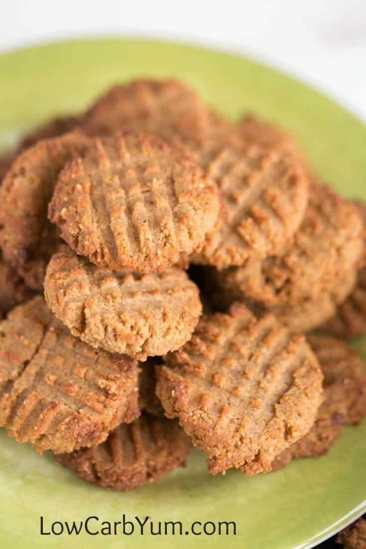 Low Carb Peanut Butter Cookies Coconut Flour
 Low Carb Peanut Butter Cookies with Coconut Flour