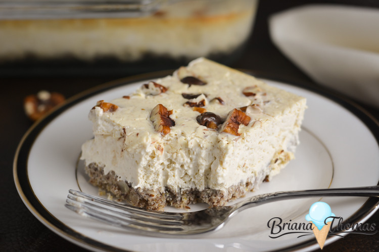 Low Carb Pecan Pie Cheesecake
 Pecan Pie Cheesecake Bars Briana Thomas