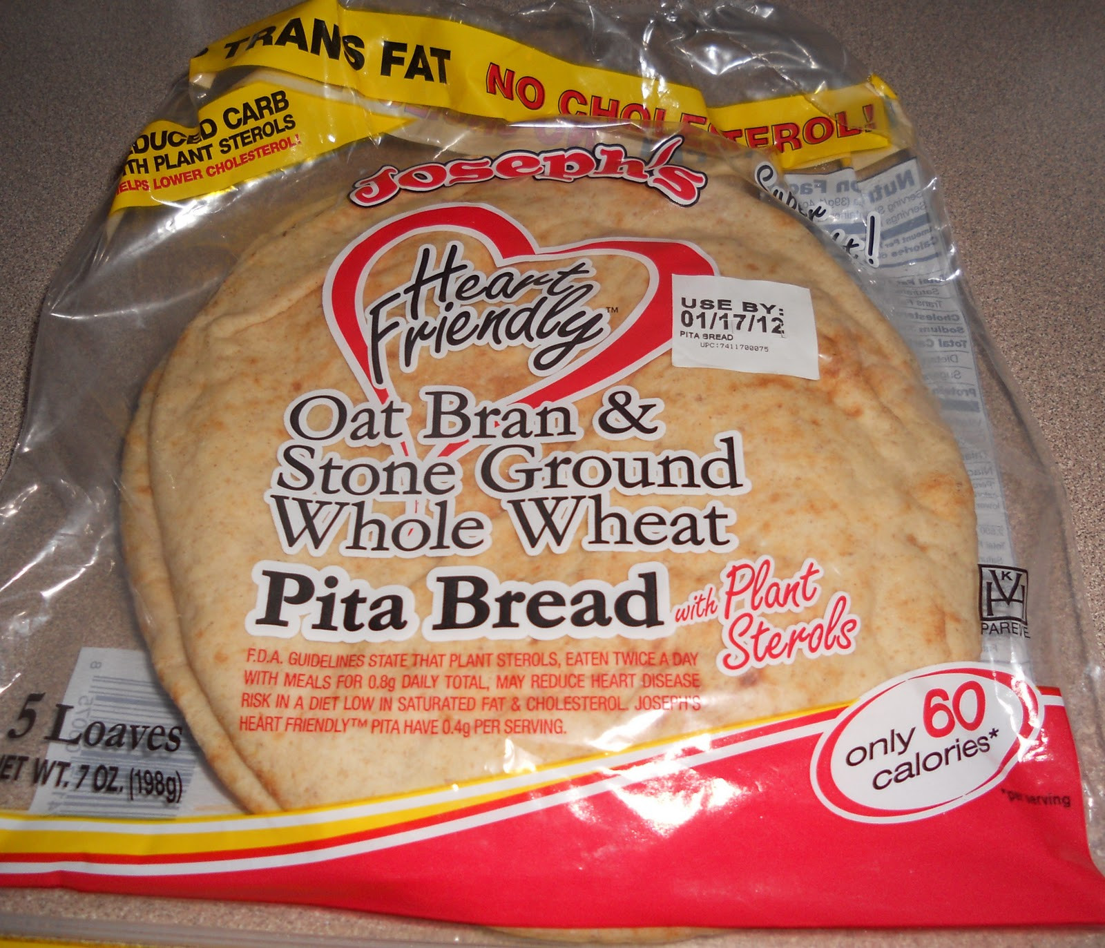 Low Carb Pita Bread Recipe
 Food review Joseph s Pita Bread