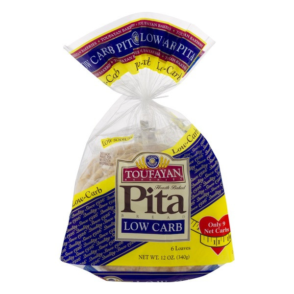 Low Carb Pita Bread Recipe
 Toufayan Bakeries Pita Bread Low Carb 6 CT 12 0 oz