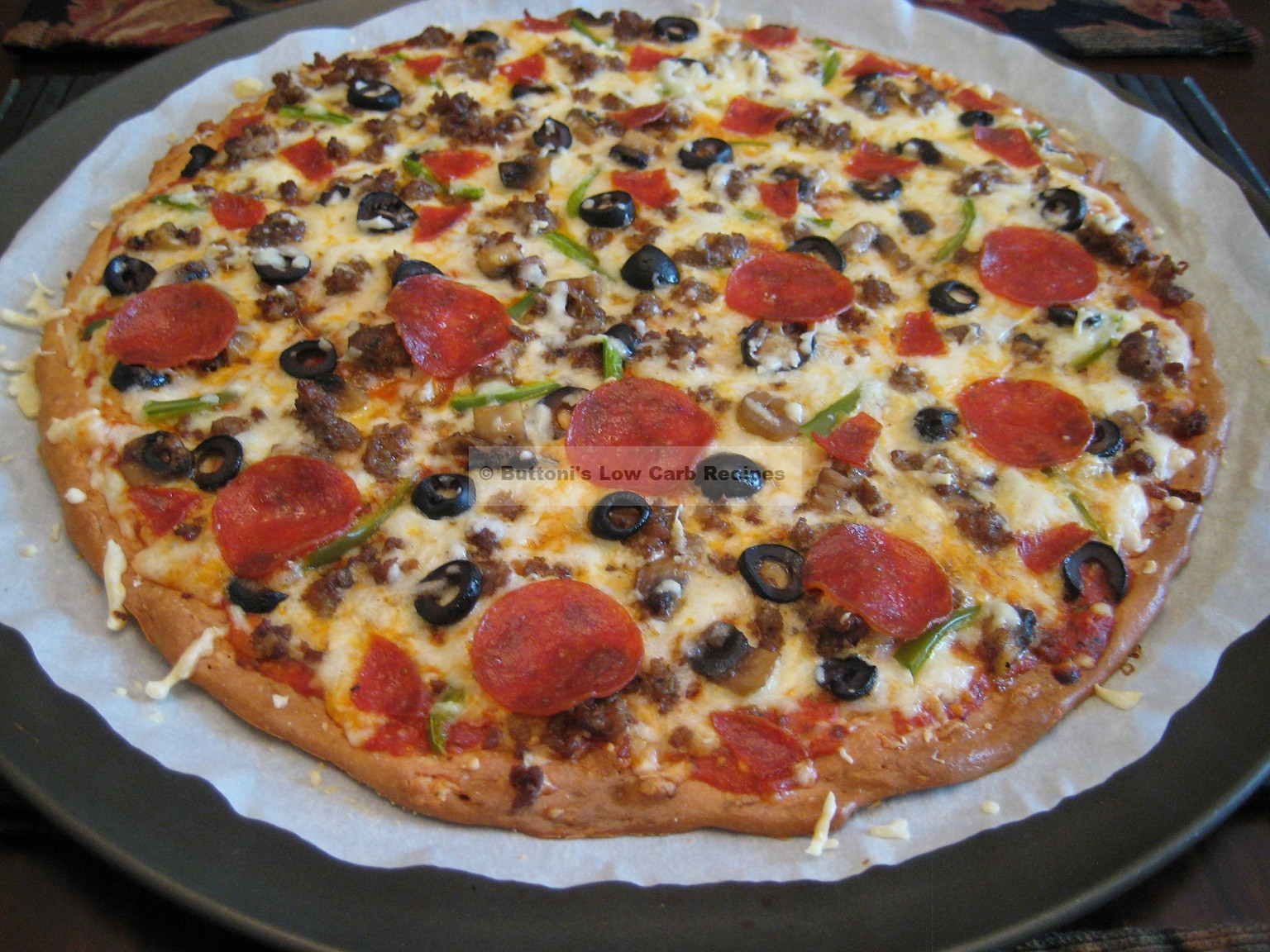 Low Carb Pizza Recipes
 Peggy’s Original Pizza Crust