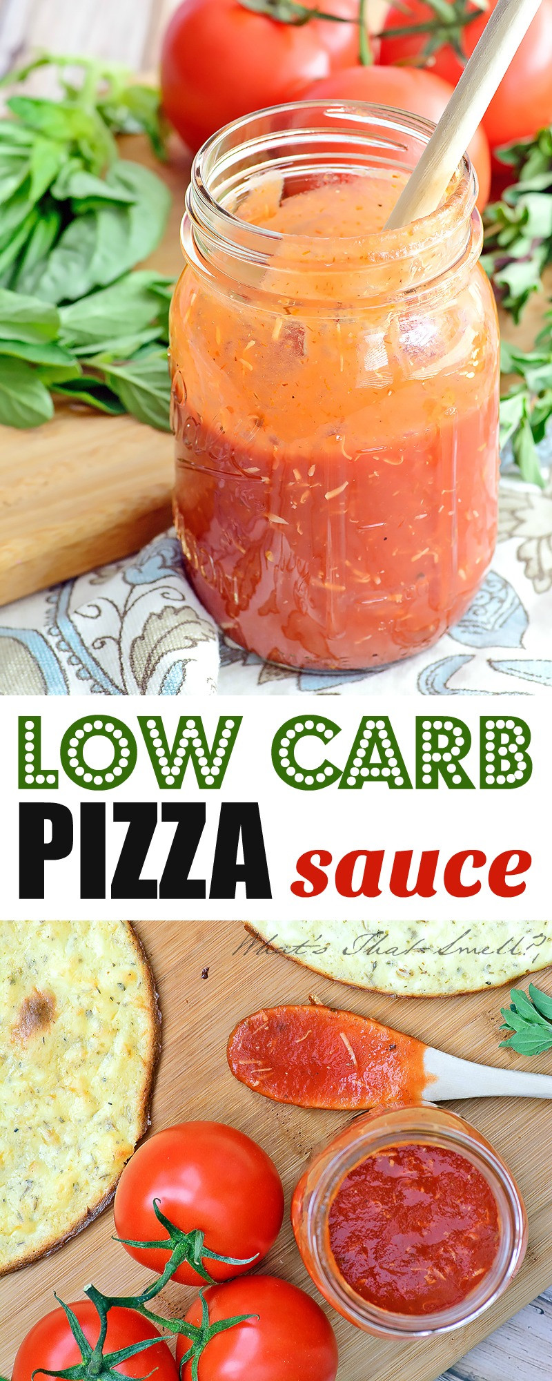 Low Carb Pizza Sauce
 Low Carb Pizza Sauce