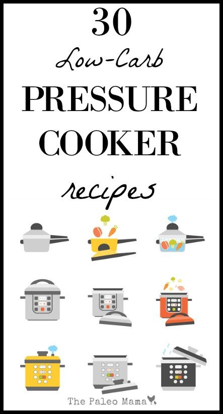 Low Carb Pressure Cooker Recipes
 30 Low Carb Pressure Cooker Instant Pot Recipes The