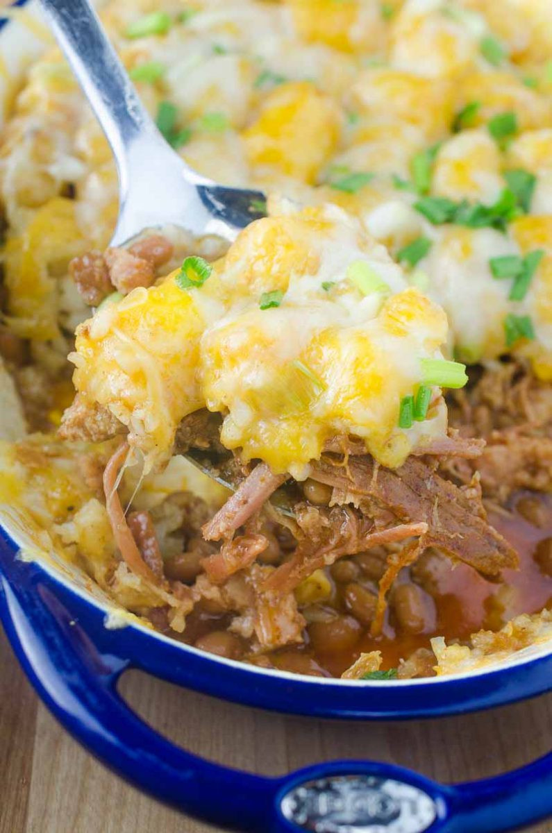 Low Carb Pulled Pork Casserole
 shredded pork casserole