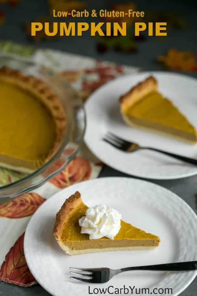 Low Carb Pumpkin Dessert Recipes
 Low Carb Pumpkin Pie Recipe Gluten Free