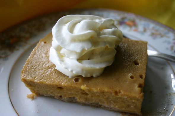 Low Carb Pumpkin Dessert Recipes
 Low Carb Pumpkin with Almond Crust Dessert Low Carb