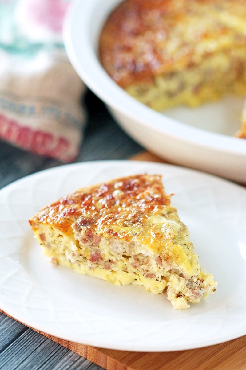 Low Carb Recipes Breakfast
 Low Carb Breakfast Casserole Low Carb Sausage and Egg