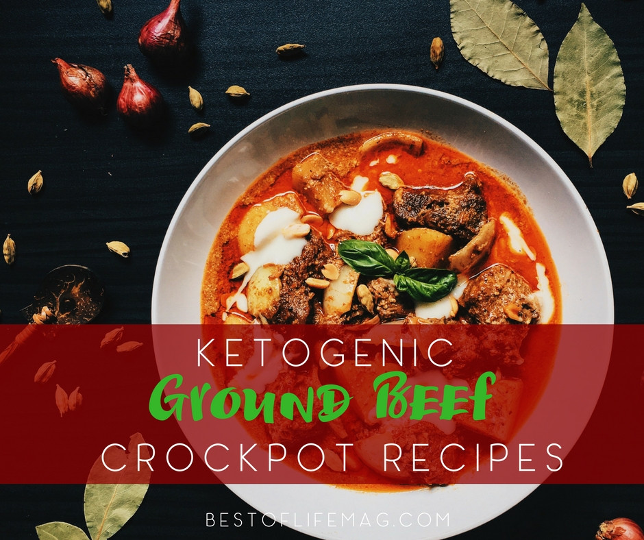 Low Carb Recipes Ground Beef
 Keto Ground Beef Crockpot Recipes