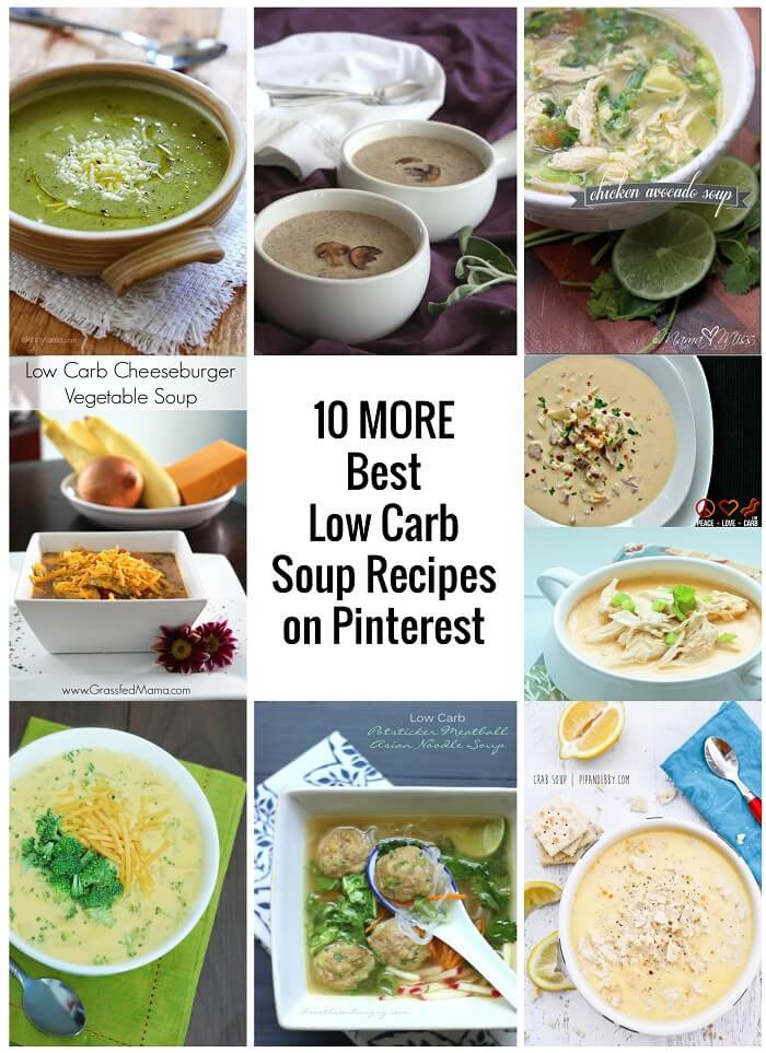 Low Carb Recipes Pinterest
 10 Best Low Carb Soup Recipes from Pinterest IBIH