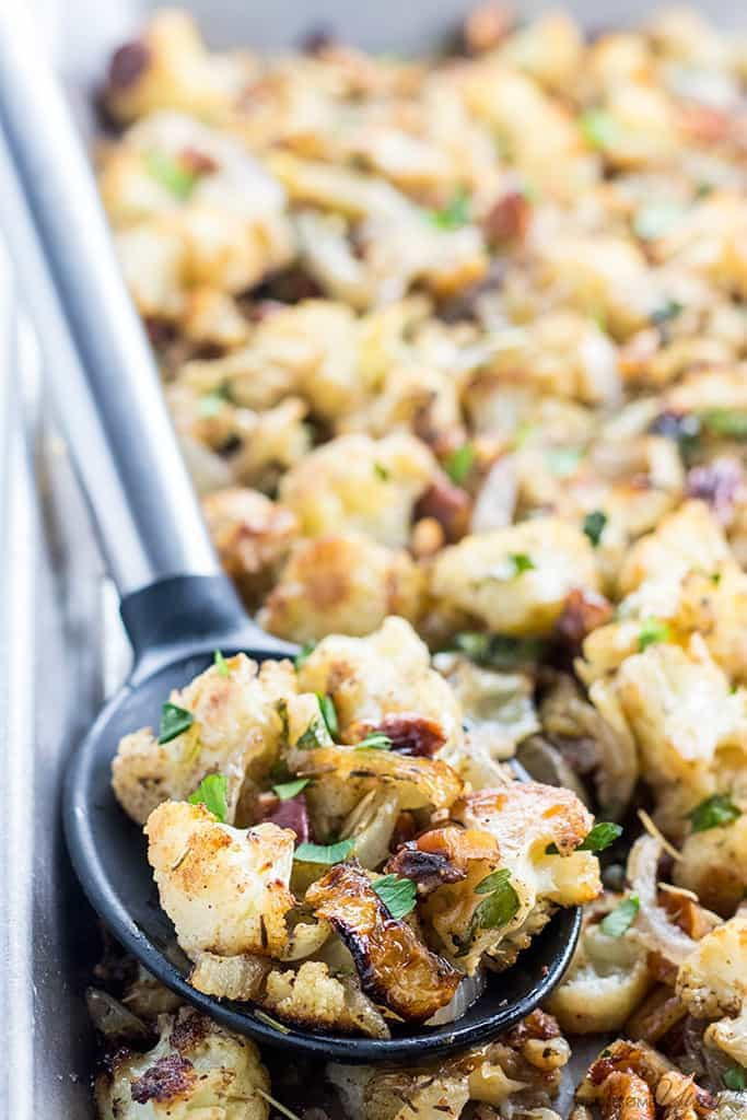 Low Carb Recipes With Cauliflower
 Low Carb Paleo Cauliflower Stuffing Recipe for Thanksgiving