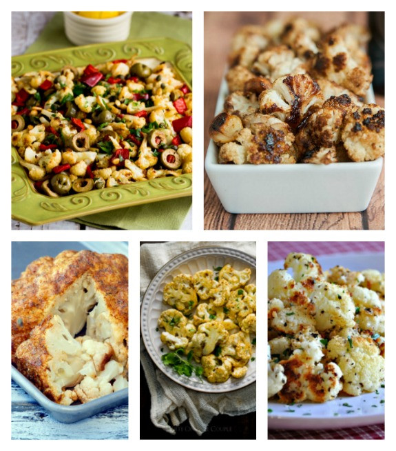 Low Carb Recipes With Cauliflower
 Kalyn s Kitchen Low Carb Recipe Love on Fridays Roasted