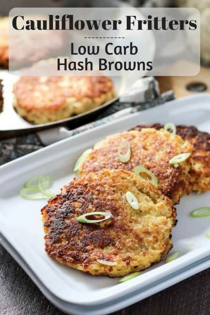 Low Carb Recipes With Cauliflower
 low carb cauliflower fritters