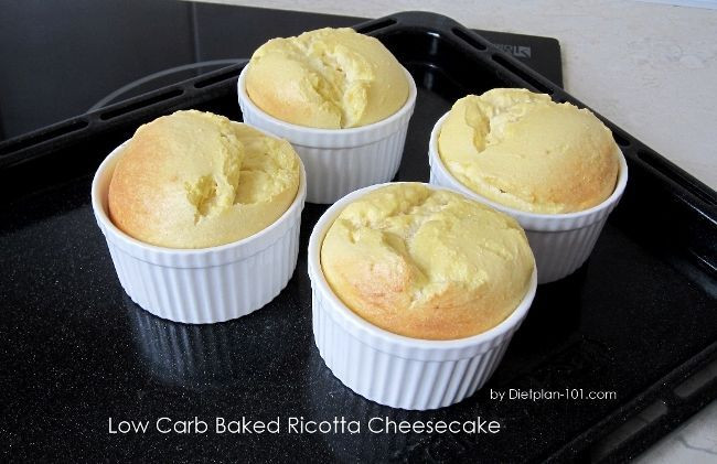 Low Carb Recipes With Ricotta Cheese
 Low Carb Baked Ricotta Cheesecake for South Beach Phase 1