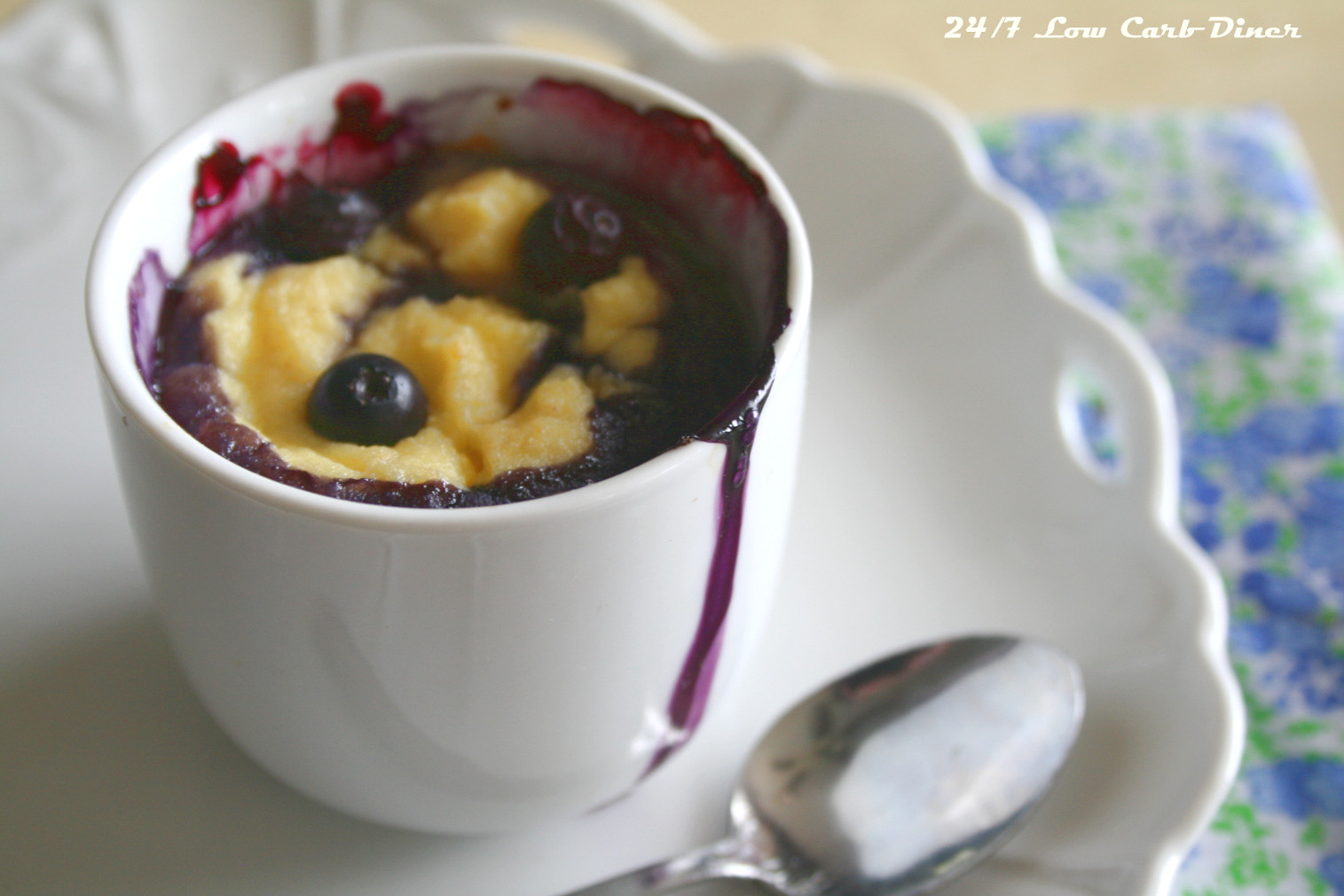 Low Carb Ricotta Cheese Dessert
 24 7 Low Carb Diner Lemon Blueberry Ricotta Cups
