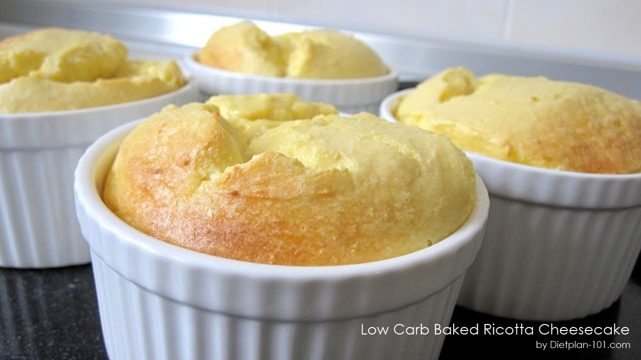 Low Carb Ricotta Cheese Dessert
 Healthy Low Carb Ricotta Cheesecake Cups – Desserts Corner