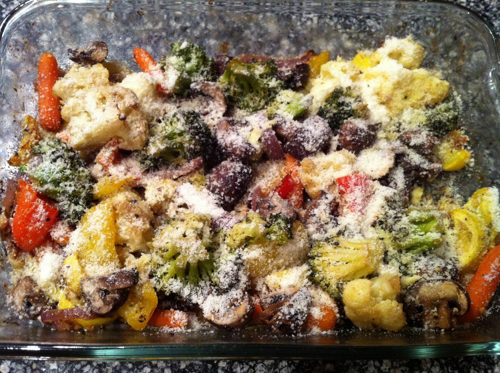 Low Carb Roasted Vegetables
 Garlic Rosemary Oven Roasted Ve ables with Parmesan