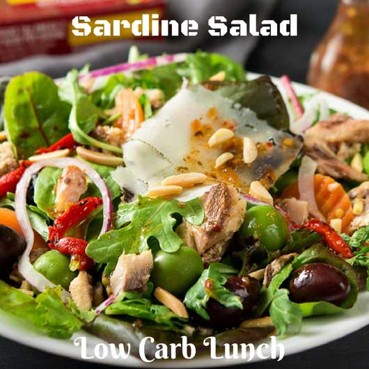 Low Carb Sardine Recipes
 Easy Sardine Salad Keto Low Carb Lunch