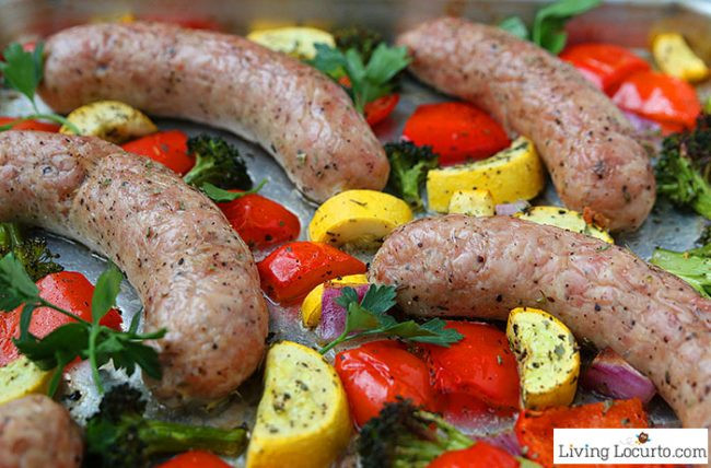 Low Carb Sausage Recipes For Dinner
 Sheet Pan Chicken Sausage and Ve ables