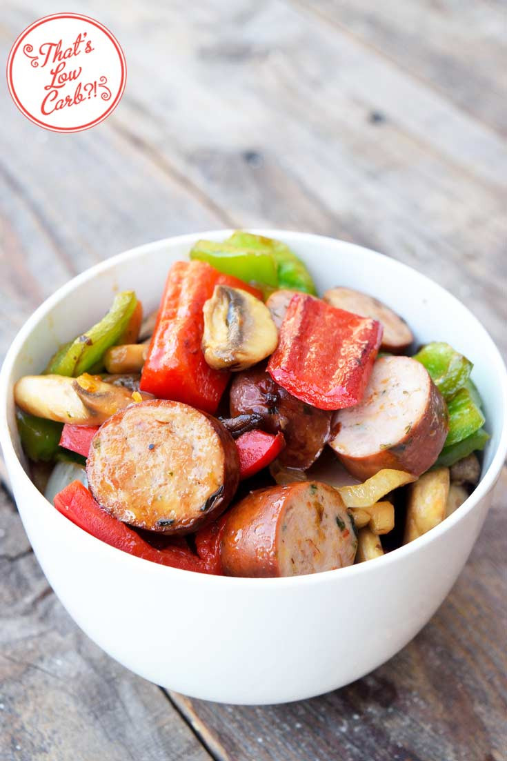 Low Carb Sausage Recipes For Dinner
 Low Carb Sausage And Ve able Skillet Recipe Low Carb