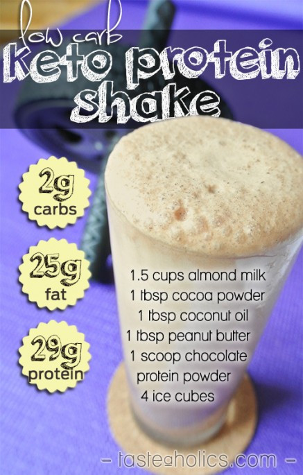Low Carb Shake Recipes
 Low Carb Protein Shake Under 5 Carbs