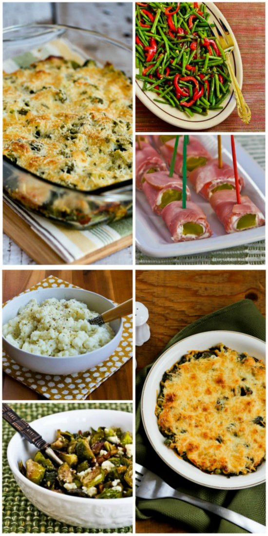 Low Carb Side Dishes
 25 Deliciously Healthy Low Carb and Gluten Free Holiday