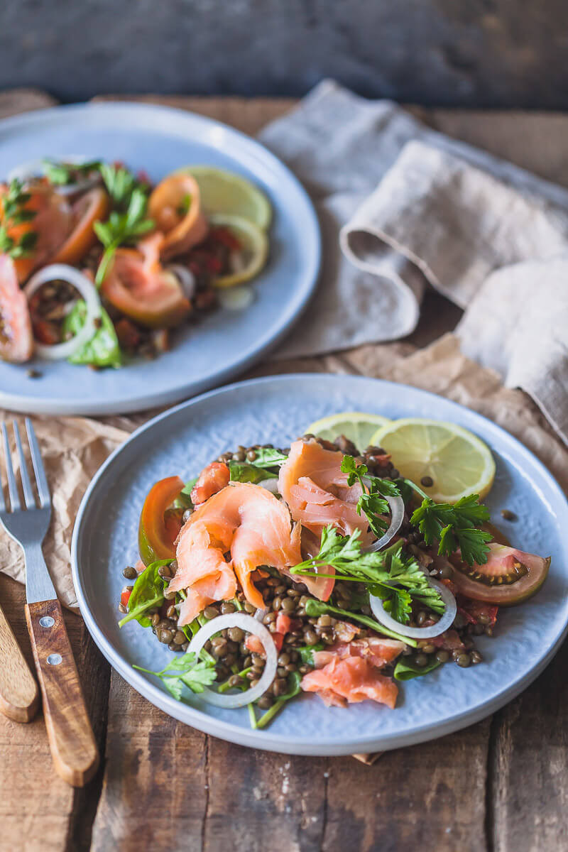 Low Carb Smoked Salmon Recipes
 Low Carb Smoked Salmon Lentil Salad Vibrant Plate