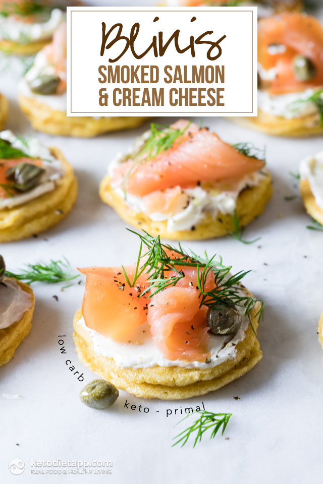 Low Carb Smoked Salmon Recipes
 Keto Blinis with Smoked Salmon