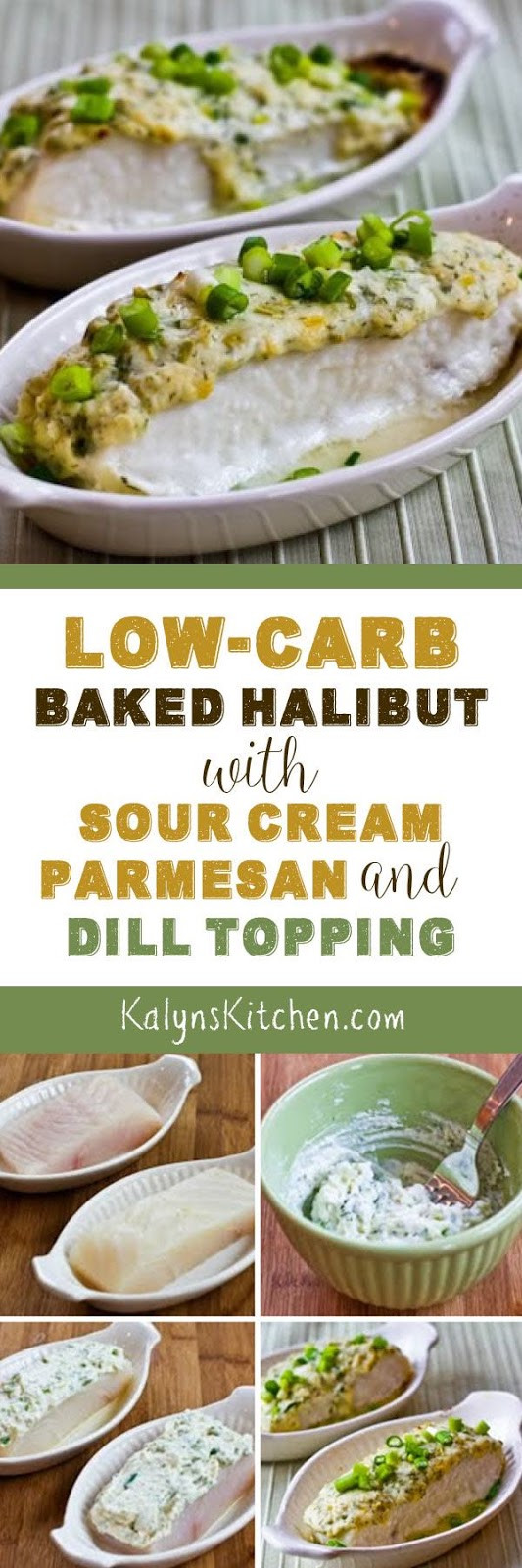 Low Carb Sour Cream Recipes
 Low Carb Baked Halibut with Sour Cream Parmesan and Dill