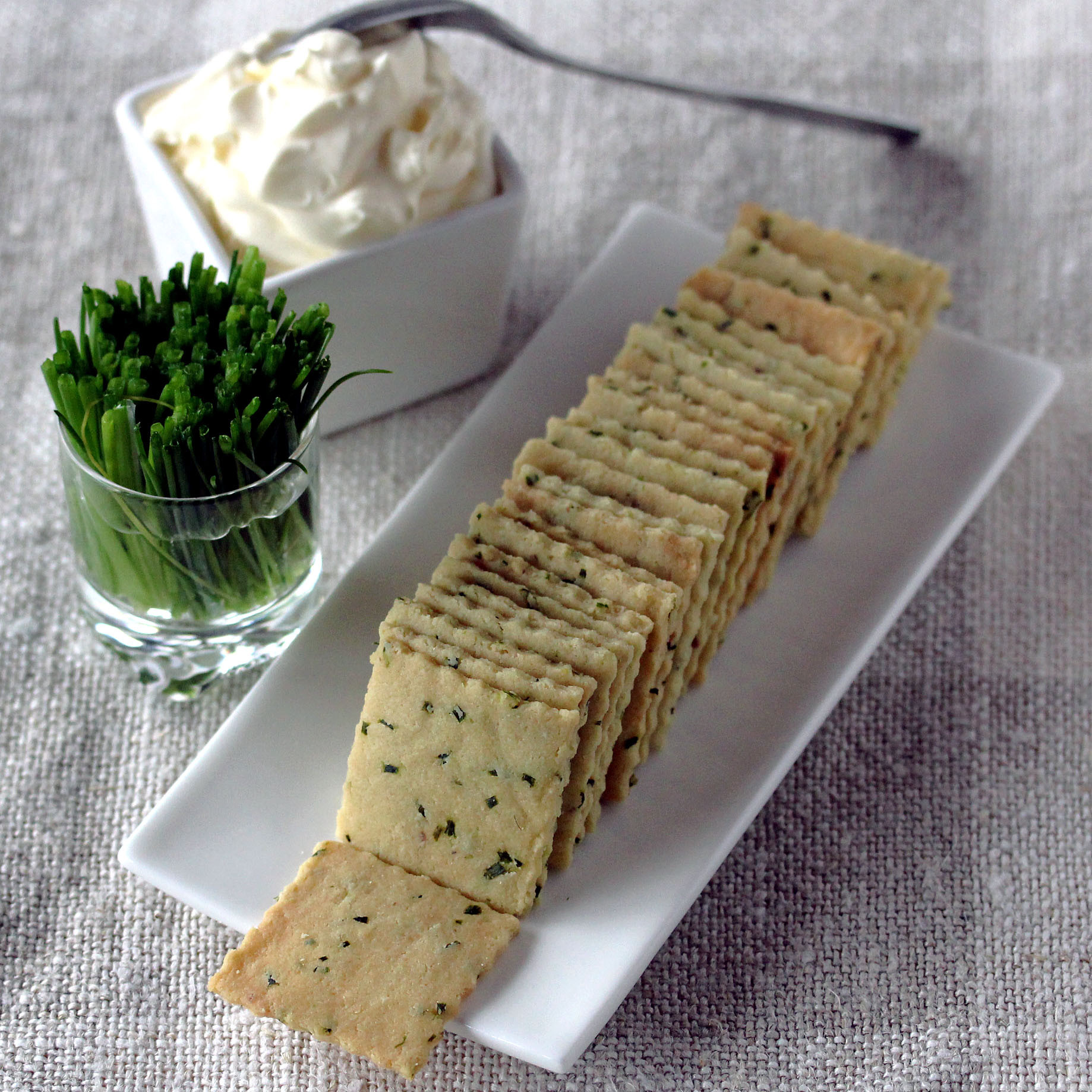 Low Carb Sour Cream Recipes
 Sour Cream and Chive Crackers Egg Free Low Carb So
