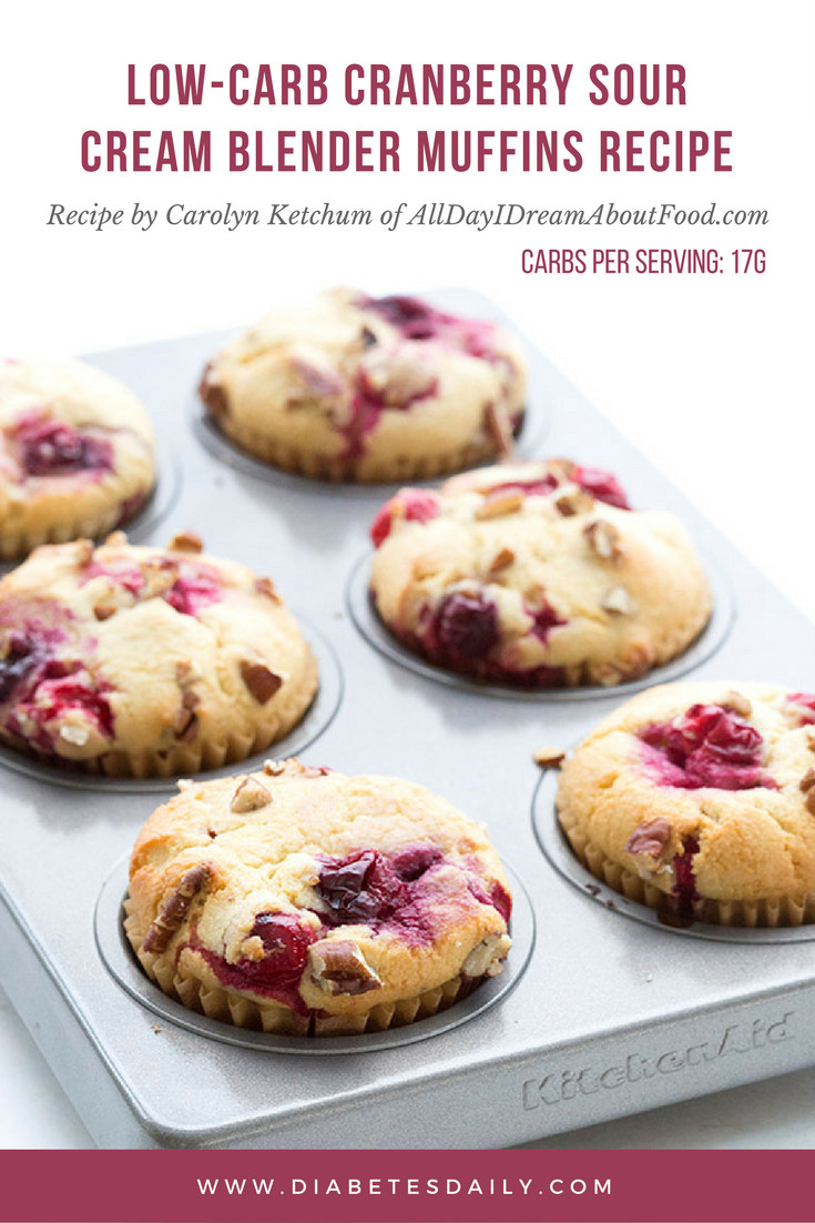 Low Carb Sour Cream Recipes
 Low Carb Cranberry Sour Cream Blender Muffins