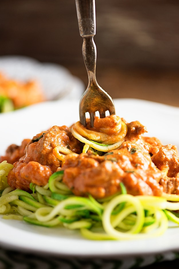Low Carb Spaghetti Sauce Recipe
 Low Carb Cream Cheese Zoodles