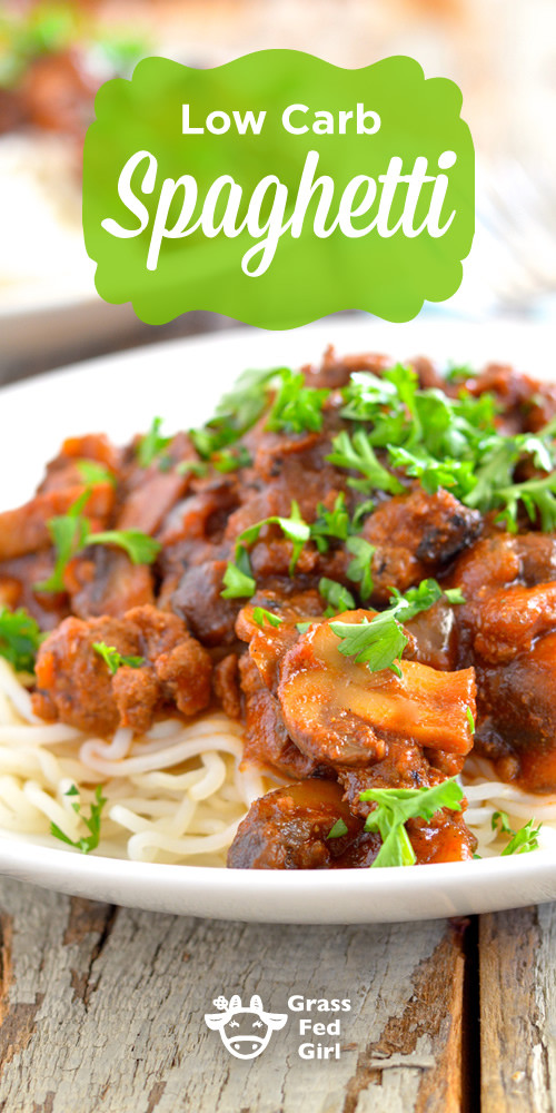 Low Carb Spaghetti Sauce Recipe
 Low Carb Homemade Spaghetti Sauce Recipe