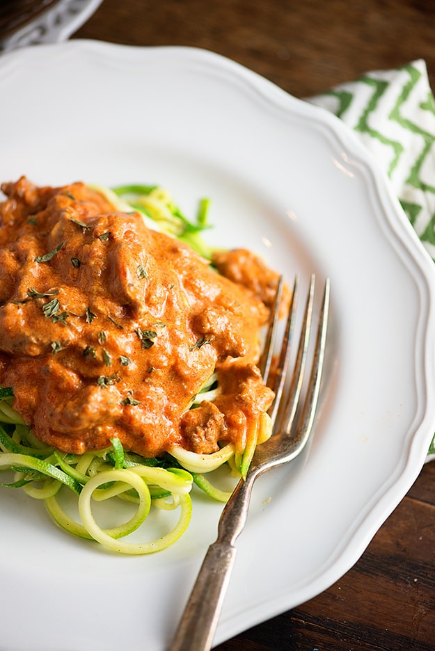 Low Carb Spaghetti Sauce Recipe
 Low Carb Cream Cheese Zoodles