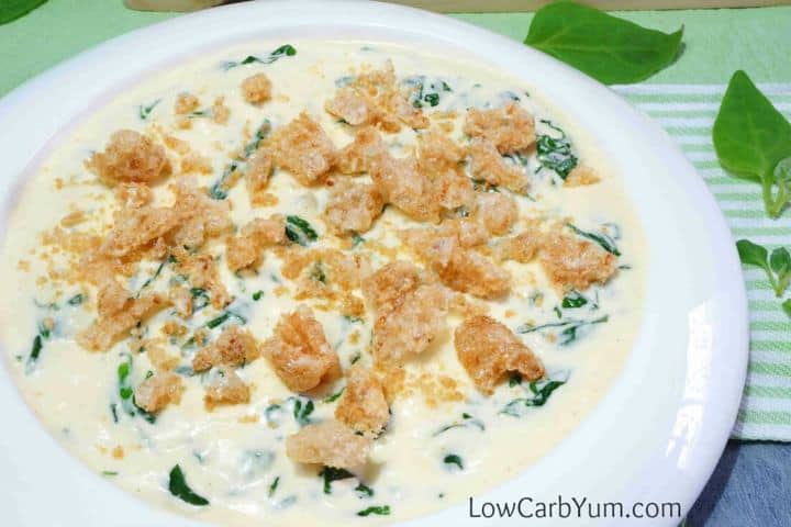 Low Carb Spinach Recipes
 Cheesy Low Carb Creamed Spinach Gluten Free