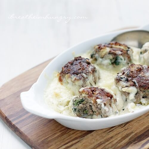 Low Carb Spinach Recipes
 Spinach & Artichoke Dip Meatballs Low Carb & Gluten Free