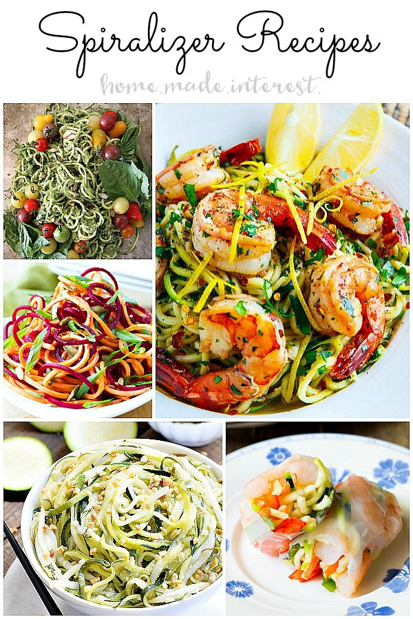 Low Carb Spiralizer Recipes
 Spiralizer Recipes You Need to Try Home Made Interest