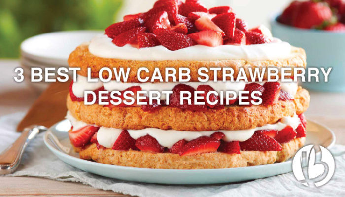 Low Carb Strawberry Dessert
 Beyond Fit Mom