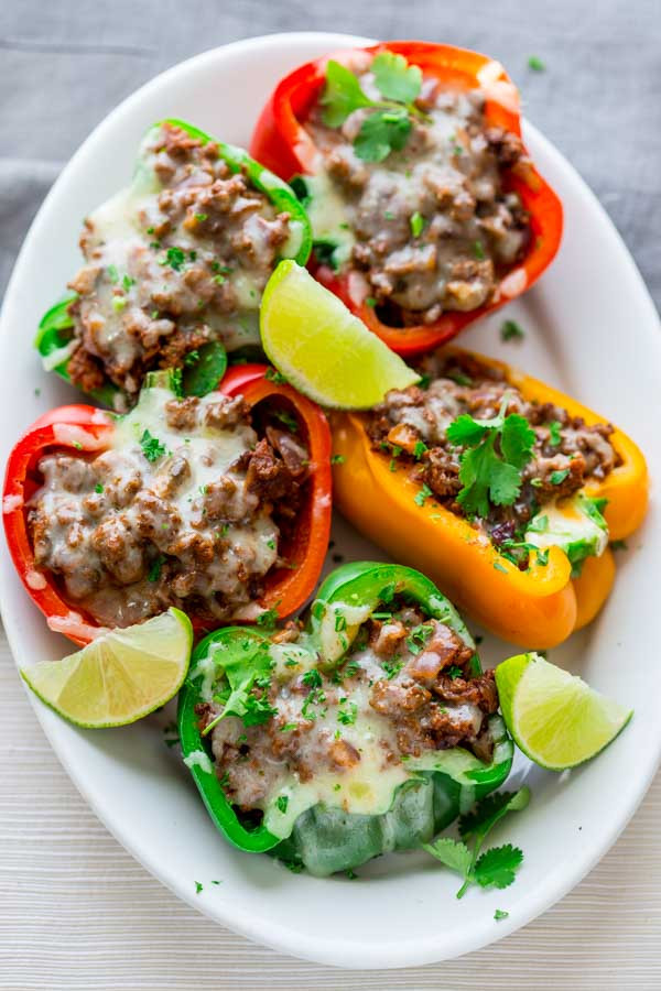 Low Carb Stuffed Bell Peppers
 low carb mexican stuffed peppers Healthy Seasonal Recipes