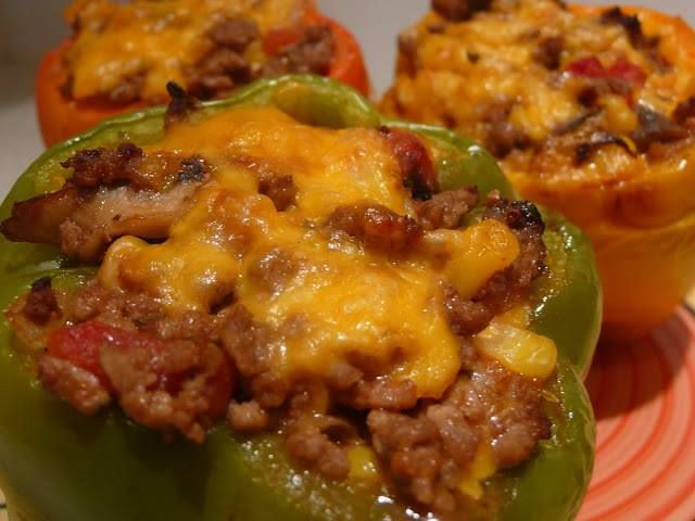 Low Carb Stuffed Bell Peppers
 1000 images about low carb on Pinterest