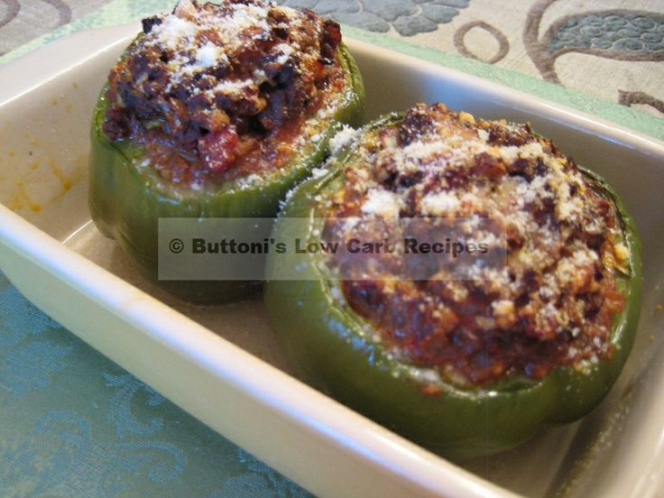 Low Carb Stuffed Bell Peppers
 Greek Stuffed Peppers