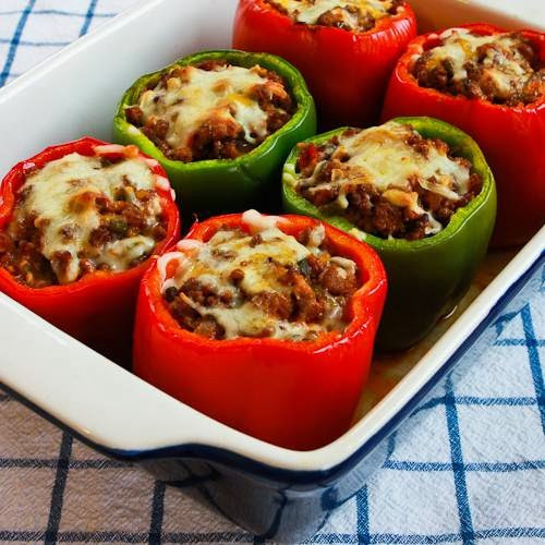 Low Carb Stuffed Bell Peppers
 20 Delicious Low Carb and Keto Casserole Recipes Kalyn