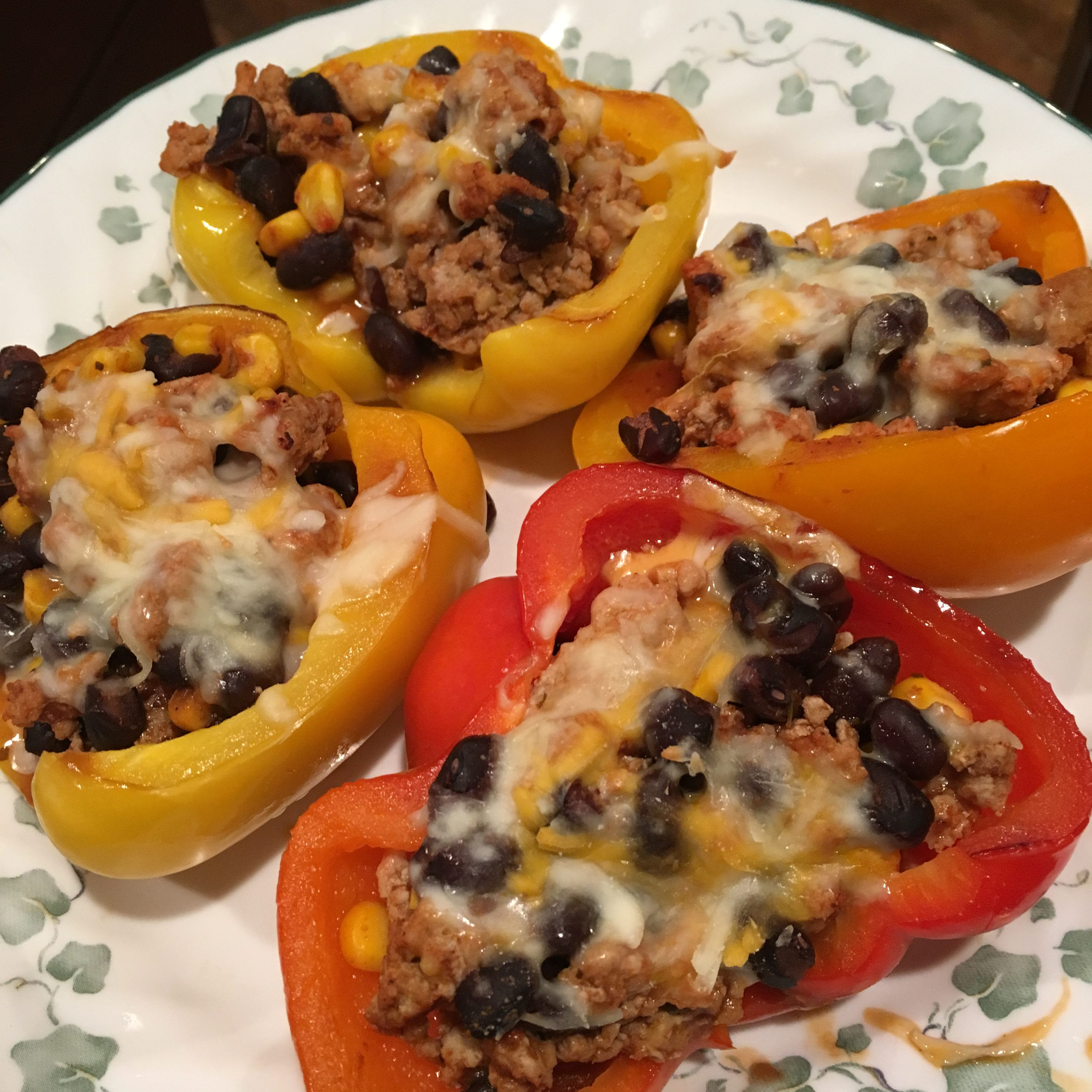 Low Carb Stuffed Peppers With Ground Turkey
 Low Carb Ground Turkey Stuffed Peppers Everyday Wellness